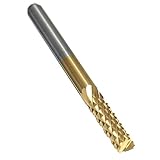 新しい到着ホット販売lowestprice 38 ミリメートル全長チタン コーティング さ れ た 3.175 ミリメートル超硬彫刻ビット cnc/pcb フライス盤カッター
