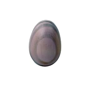 "SPLASH" EGG IN CADILLAC PINK FINISHED MARITIME PINE Size 64x45mm