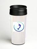 16 oz. Double Wall Insulated Tumbler with dolphin - Paper Insert