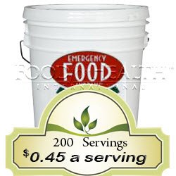 Emergency Food Survival 200 Meal Kit