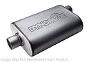Dynomax 17729 Super Turbo Aluminized Steel 2 1/4" In/Out Muffler