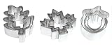 Wilton Leaves/Acorns Cookie Cutter, Set of 9