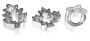 Wilton Leaves and Acorns 9-Piece Aluminum Cookie Cutter Set