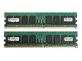Kingston KVR667D2N5K2/1G 1024MB 2 x 512MB DIMM 240-Pin DDR II ValueRAM Memory