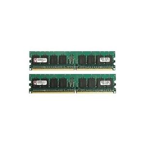 Kingston ValueRAM 1 GB Kit (2x512MB Modules) 667MHz DDR2 DIMM Desktop Memory KVR667D2N5K2/1G