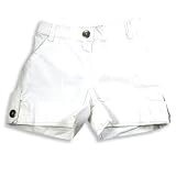 Haven Girl - Girls Cuff Shorts, White