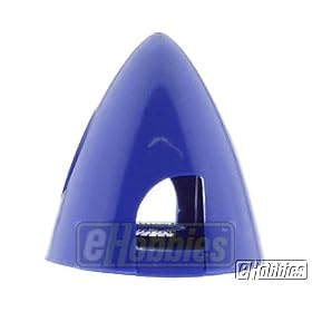 Du-Bro 264 1-1 2 Blue Spinner from Spinners Du Bro