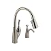 Delta 989-SSSD Allora Single-Handle Pull-Down Kitchen Faucet with Soap Dispenser, Stainless