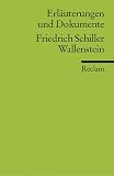 Wallenstein. Erl�uterungen und Dokumente