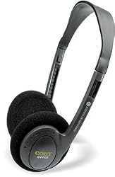 Coby Slim Lightweight Stereo Headphones