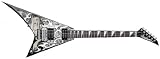 Jackson RX10D Jenna Jameson II Front View Electric Guitar
