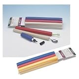 Closed-Cell Foam Tubing - For building up tool and utensil handles and increasing softness - Assortment of Bright Colors - Pack of 6