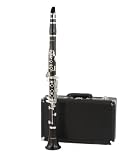 Maybach Intermediate Clarinet, Genuine Ebony w Sterling Silver Plated Keys, Accessories and 1 Year Warranty