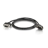 Cables To Go 25389 CMP-Rated Low Profile DB9 Null Modem Cable Male to Female, 35 Feet