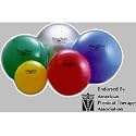 Thera-Band Exercise Balls - Yellow - 45 cm (18") - For Body Height 4' 7" - 5'