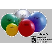 Thera-Band Exercise Balls - Yellow - 45 cm (18") - For Body Height 4' 7" - 5'