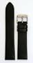 Men's Classic Glove Leather Watchband Black 18mm Watch Band