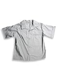 Kyds - Toddler Boys Short Sleeved Button Down Shirt, Steel Grey (Size 4T)