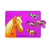 Horse Themed Wooden Puzzle
