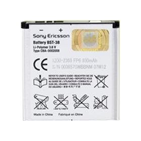 Sony Ericsson BST-38 Battery - Fits X10 Mini Pro, C902, Jalou & Others
