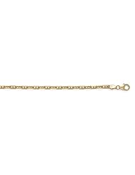 CleverEves 14Kt Yellow Gold Anchor 4.2mm Bracelet