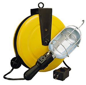 31GA1Q0ENSL Alert 500050GCB Pro Reel Retractable Cord Reel Work Light