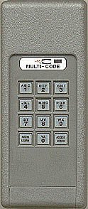Multicode Gate or Garage Door Opener Wireless Keypad 4200