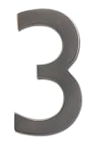 Architectural Mailboxes 3582DC-3 Solid Cast Brass 4-Inch Floating House Number, Dark Aged Copper "3" Architectural Mailboxes 3582DC-3 Solid Cast Brass 4-Inch Floating House Number, Dark Aged Copper "3"