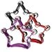 Stagg Music Star-Shaped Tambourine (Purple)