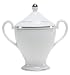 Nikko Ceramics Platinum Pearl Covered Sugar