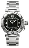 Cartier Mens W31077M7 Pasha Seatimer Automatic Stainless Steel Watch