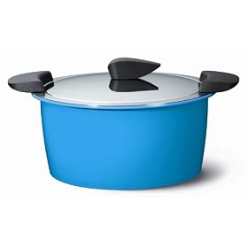 Kuhn Rikon HotPan 1 Liter Casserole, blue by Kuhn Rikon