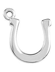 Sterling Silver Tiny Horseshoe Charm