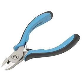 Tec-Cut Diagonal Cutter, Fine Oval, Tapered, FF, 4 1 4 OAL by