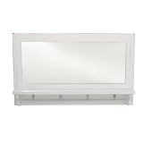 Review Direct Import Services  / Entry Mirror with Hooks - White