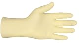 Memphis 5045-S Medical Grade 5mil Powder Free Disposable Natural Latex Gloves, Size Small, Sold by the case - 10 boxes of 100 Gloves