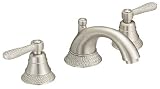 Fusion GAR-8SP-BRN Widespread Lavatory Faucet, Brushed Nickel
