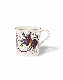 Lenox Winter Greetings Gold Banded Ivory China Chickadee Mug
