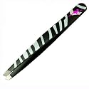 Roo Funky Precision Slant Tweezers - Zebra
