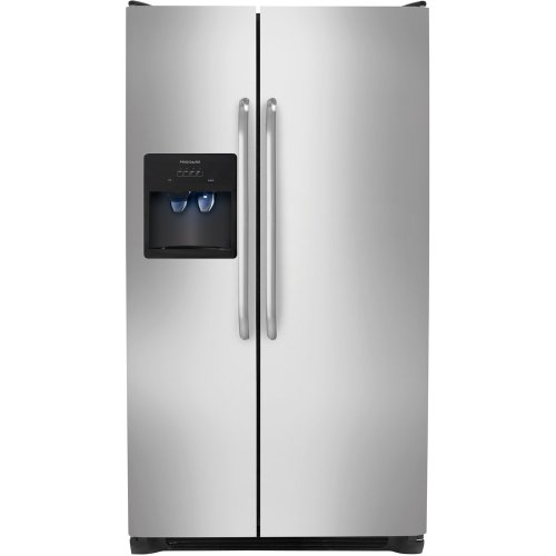 Frigidaire : FFHS2612LS 36 26 Cu Ft Side-by-Side Refrigerator - Stainless Steel