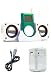 Digilife Fold-Up Compact Speakers for Apple iPod (Travel Size), White