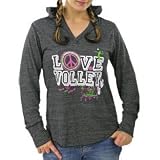 Gem Sports Peace, Love and Volleyball Hoodie