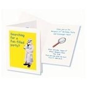 Avery® Quarter-Fold Greeting Cards for Inkjet Printers 3266, 4-1/4" x 5-1/2", White, Matte, Pack of 20