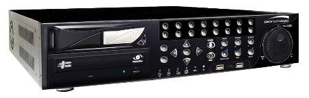 New Speco Hybrid 16 Channel Pentaplex DVR 500GB H264 Compression With DVD-RW Real Time Live Display