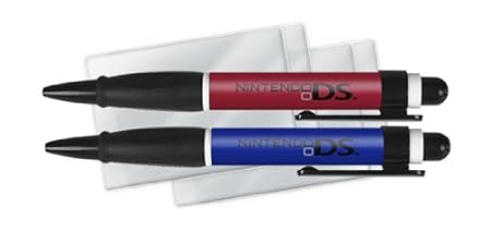 DS and DSi Stylus and Screen Protector Kit - Red/Blue