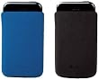 iLuv Holster Leather Case for iPhone 3G, 3G S (Black and Blue)