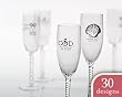 Personalized Champagne Flutes