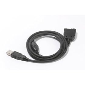 USB Sync & Charger Cable for Palm Tungsten (Fits:Palm Treo 650 Palm Treo 680 Palm Treo 700 Palm Treo 700p Palm Treo 700w Palm Treo 700wx Palm Treo 750v Palm Treo 755p Tungsten T5 Tungsten TX Tungsten E2 Tungsten LifeDrive)