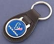 Houston Texans Leather Key Chain