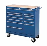 Waterloo Industries WI1512BU 12 Drawer Tool Cart - Blue